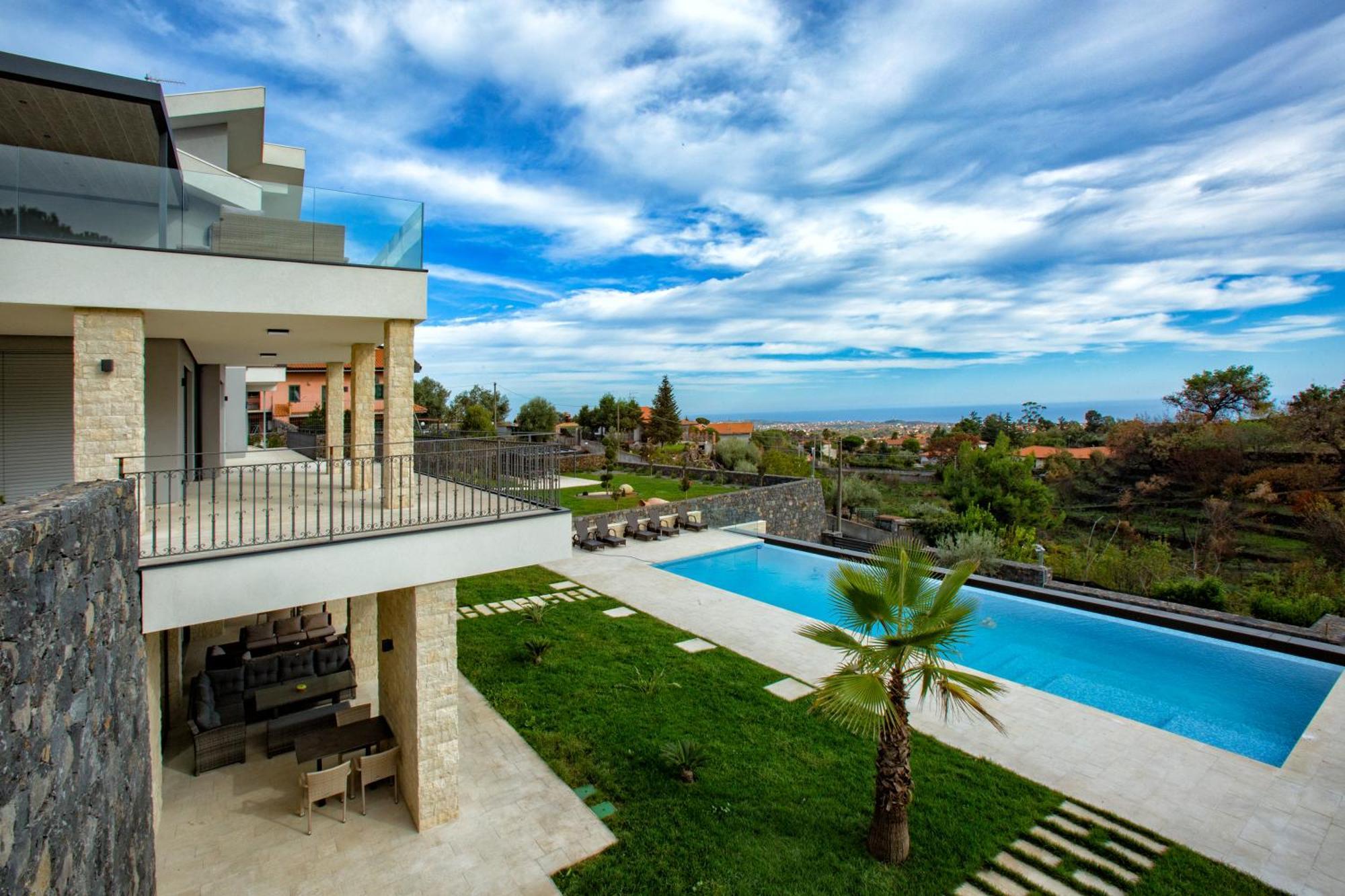 Villa Rita Pool & Spa Mascalucia Exterior foto